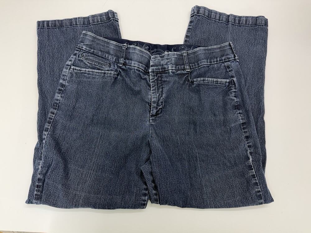 M Collection Womens Jeans Size 14 Petite Short Denim